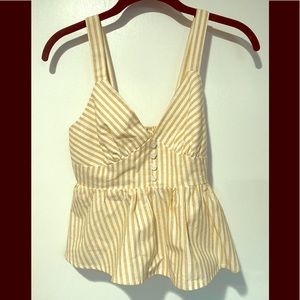 Womens Peplum Top size small